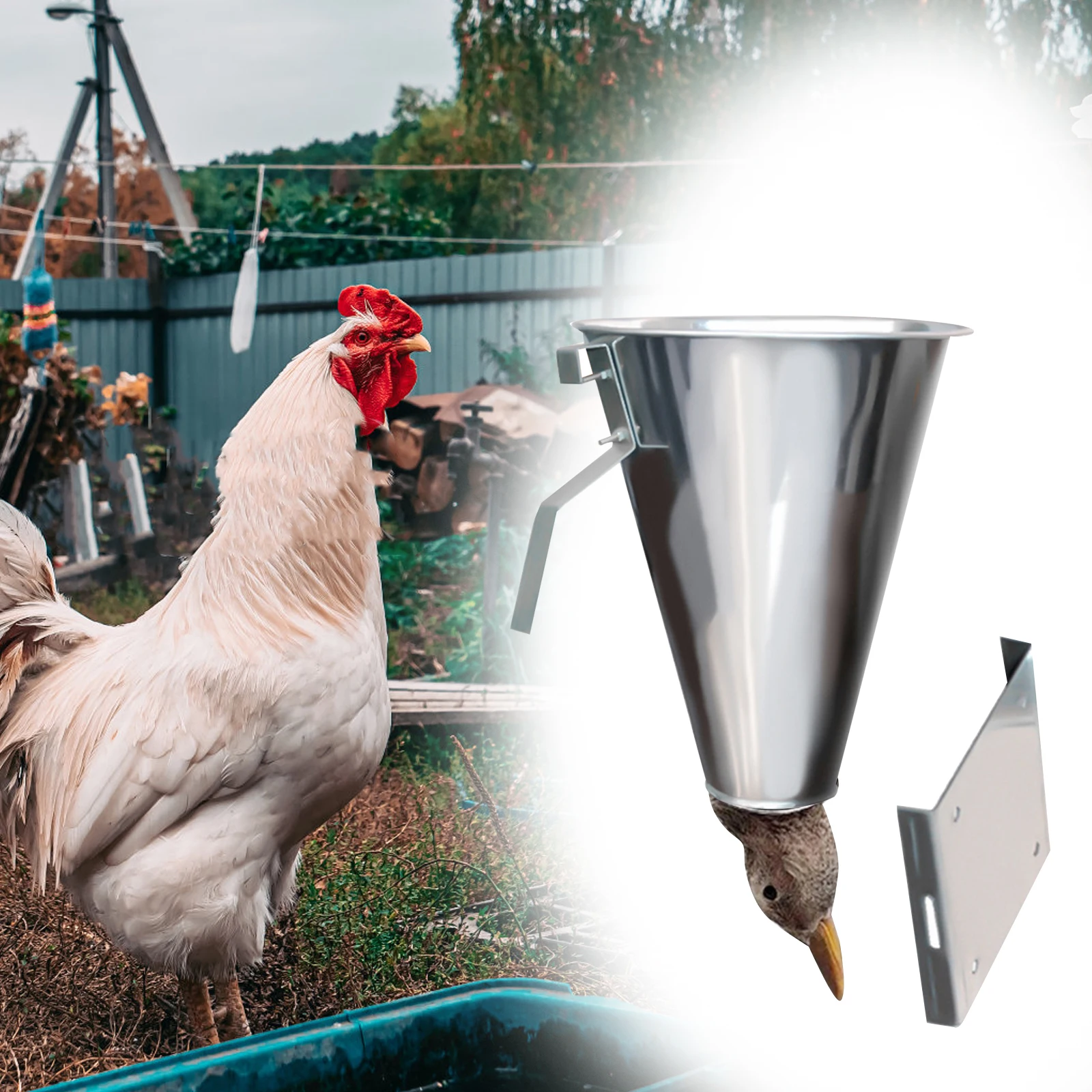 Cone Funnel Chicken Killing Poultry Duck Equipment Poultry Restraining