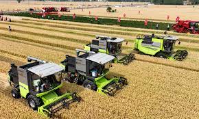 Mechanized Harvesting Of Field Crops