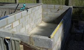 Number of Blocks Required to Rise above Ground Level in Constructing a Concrete Pond