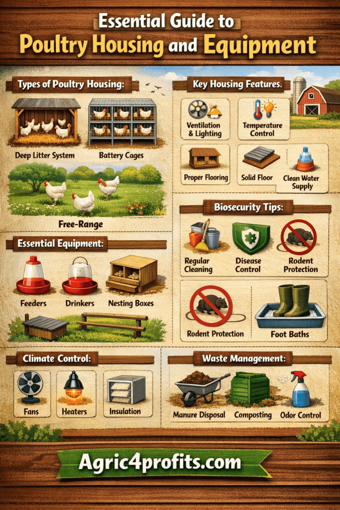 Guide essentiel pour la Volaille, du Logement et de l'Équipement