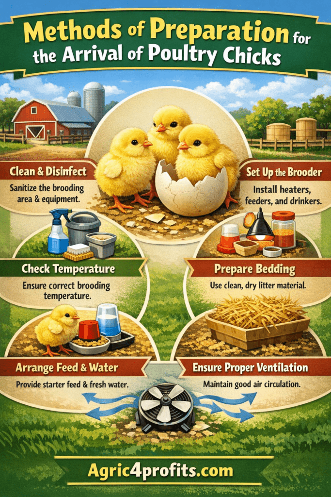 Les méthodes de Préparation pour l'Arrivée des Poussins