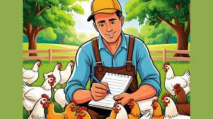 La volaille de tenue de documents et d'Évaluation de la Performance