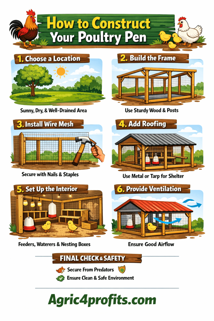Comment Construire Votre poulailler