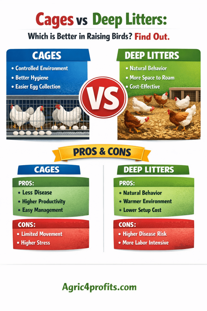 Les Cages vs Profonde Portées: ce Qui est Mieux dans la Sensibilisation des Oiseaux? En Savoir