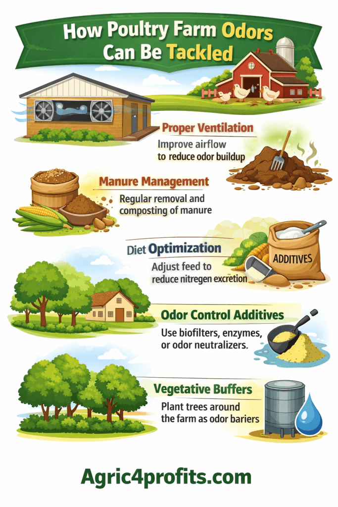 Comment Les Volailles De La Ferme Des Odeurs Peuvent Être Abordés