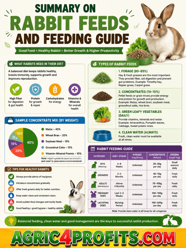 Aliments pour lapins et Guide d'Alimentation