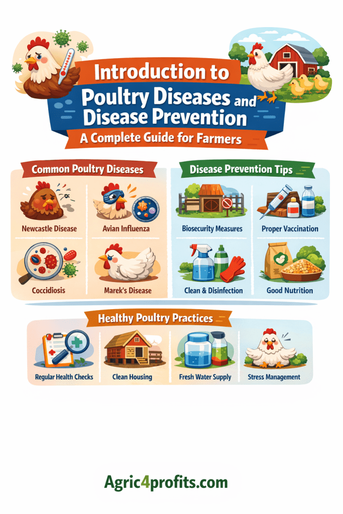 Poultry Diseases and Disease Prevention: A Complete Guide for Farmers