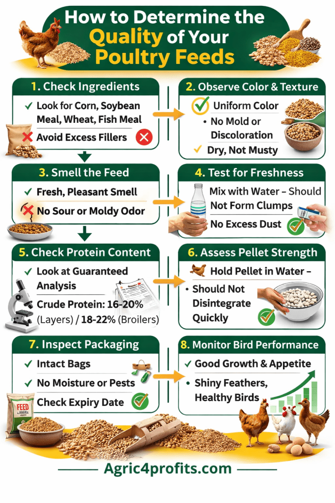 Comment faire pour Déterminer la Qualité de Votre les Aliments pour Volailles