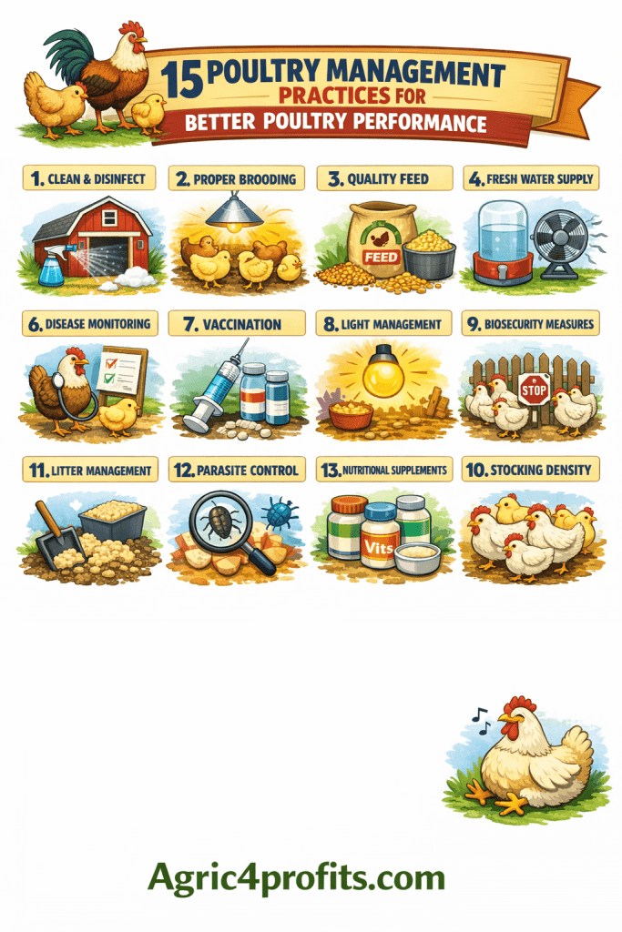 15 de la Volaille Pratiques de Gestion pour une Meilleure Performance de la Volaille