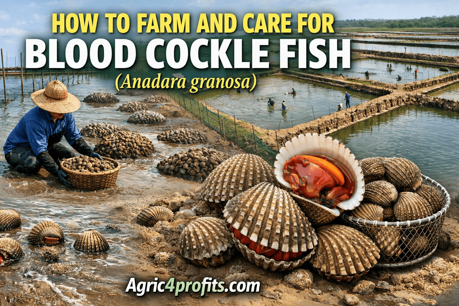 How to Farm and Care for Blood Cockle Fish (Anadara granosa ...