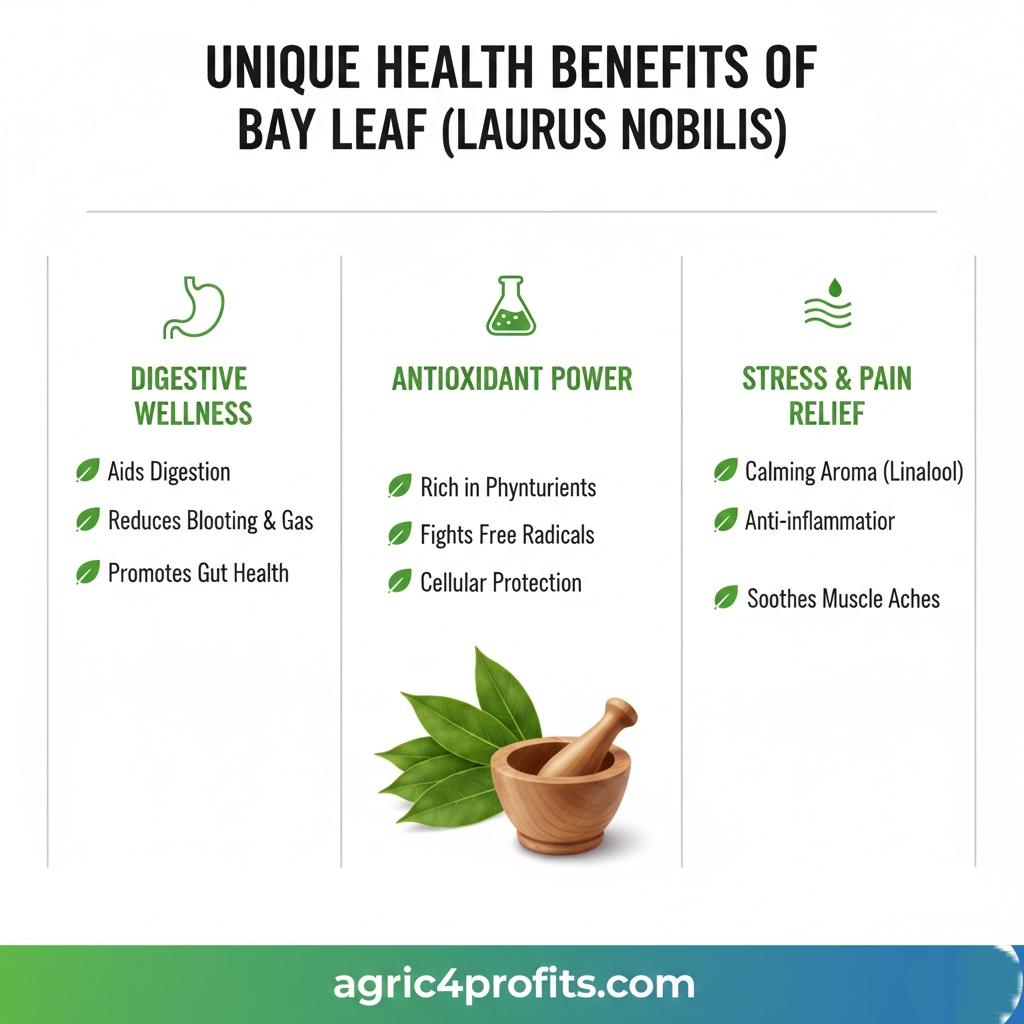 Health Benefits of Bay Leave 