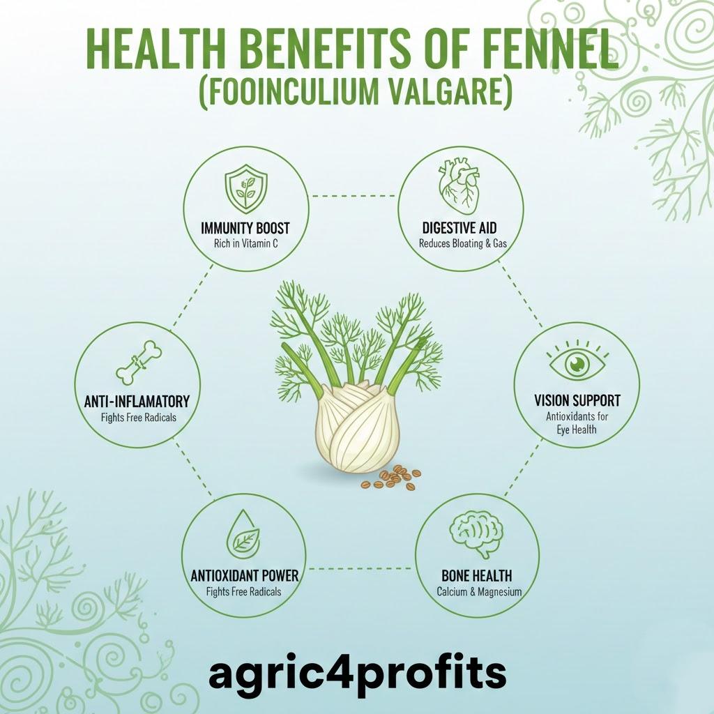 Health Benefits of Fennel 