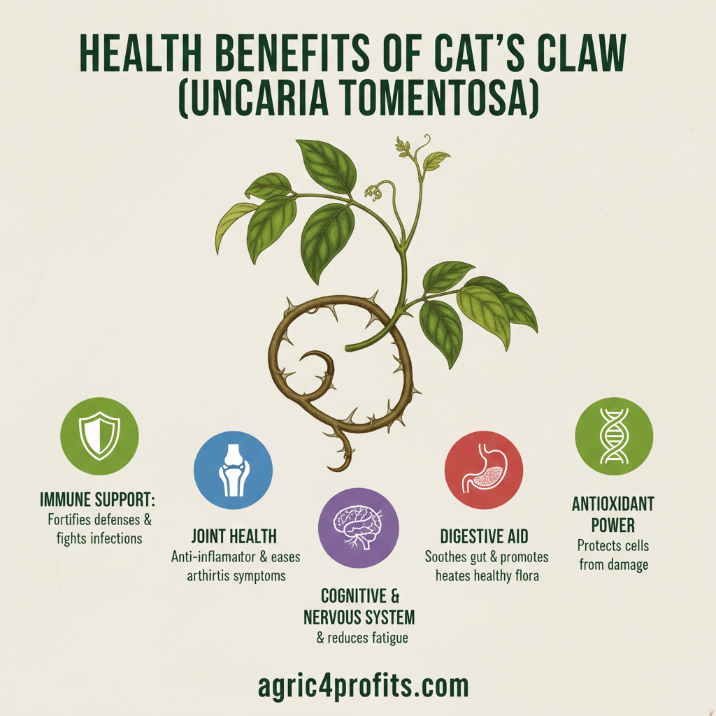 Health Benefits of Cat’s Claw (