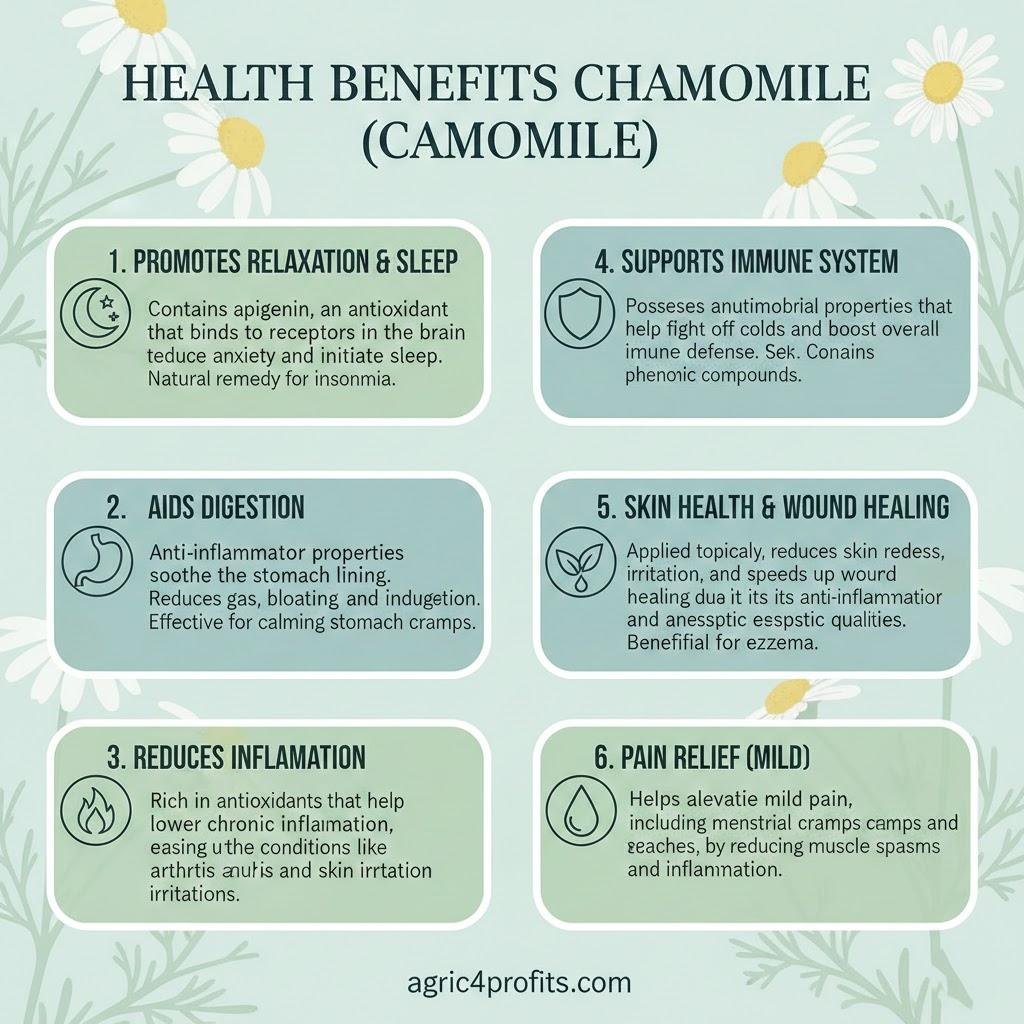 Health Benefits of Chamomile (Camomile)