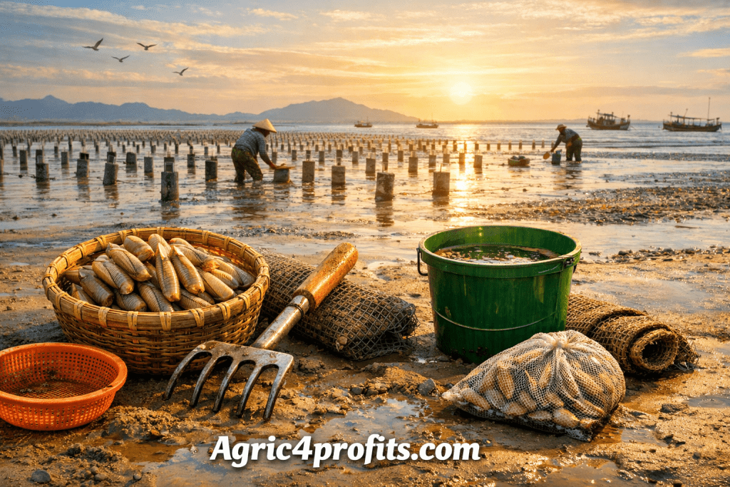 How to Farm and Care for Chinese Razor Clam (Sinonovacula constricta)