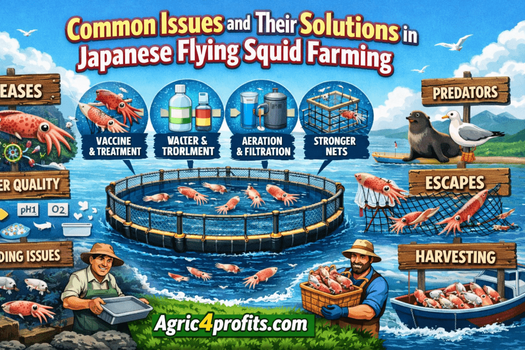 La façon de cultiver et de Soins pour les Japonais de Vol Calmar (Todarodes pacificus)