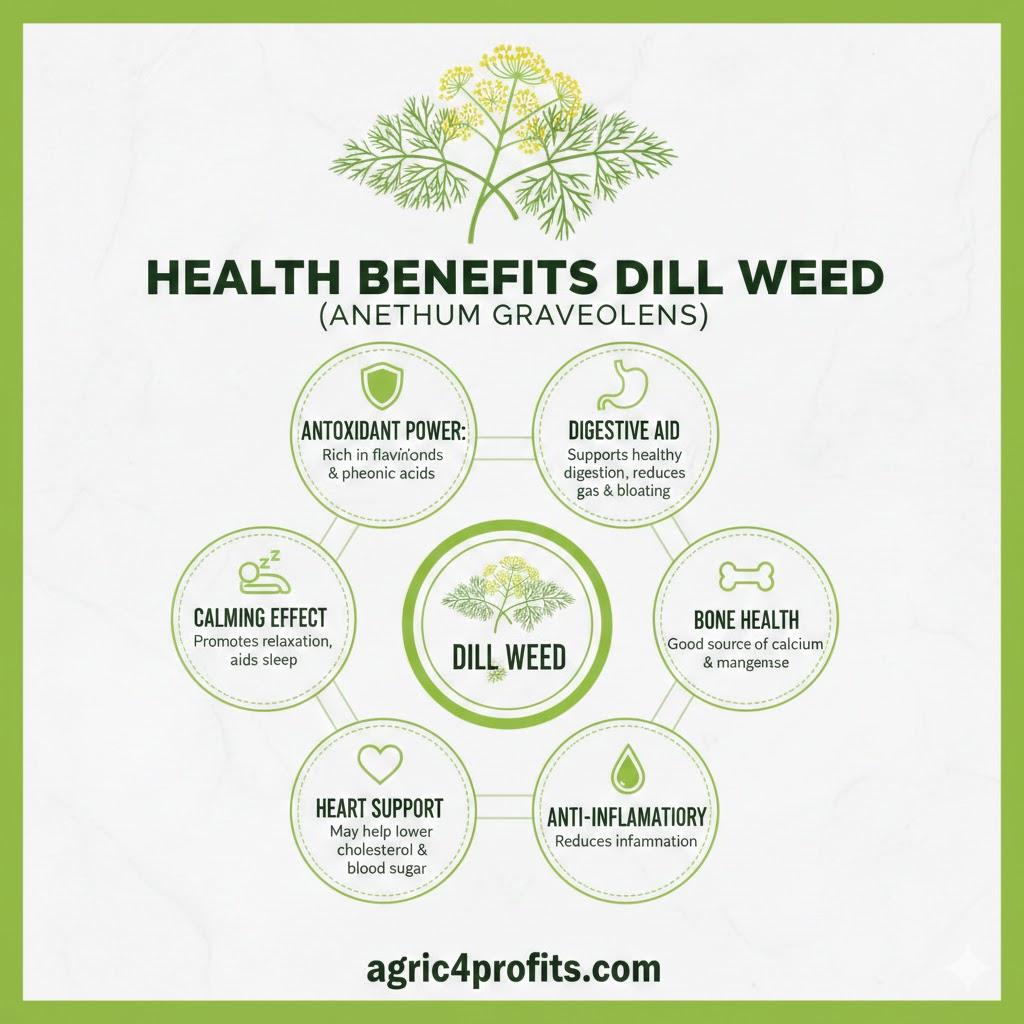 Avantages pour la santé de la mauvaise Herbe d'Aneth 