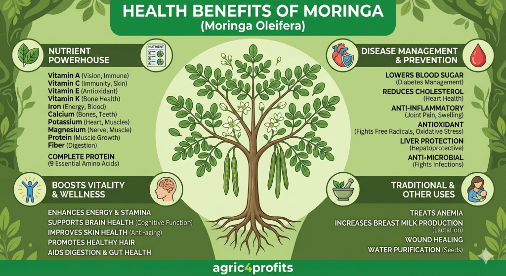 Health Benefits of Moringa