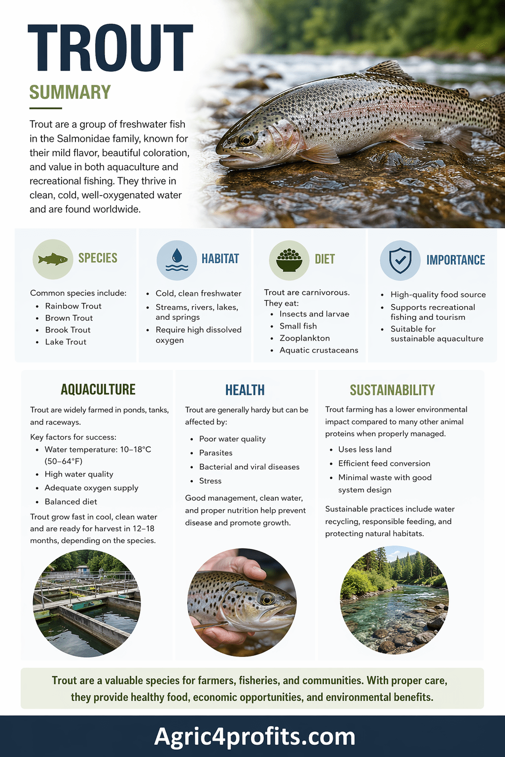 Trout Def The Appearance and Features of Trout Fish - Agric4Profits