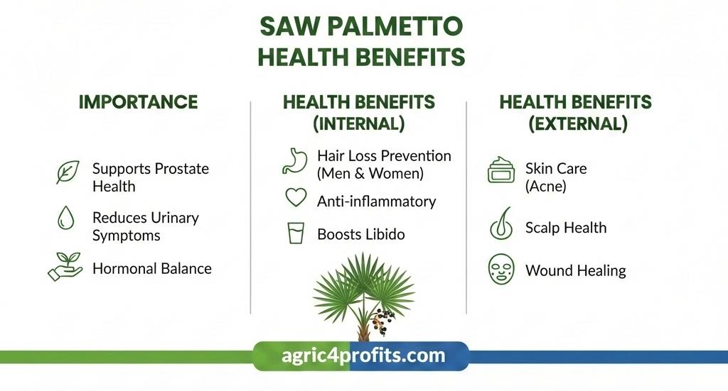 Health Benefits of Saw Palmetto
