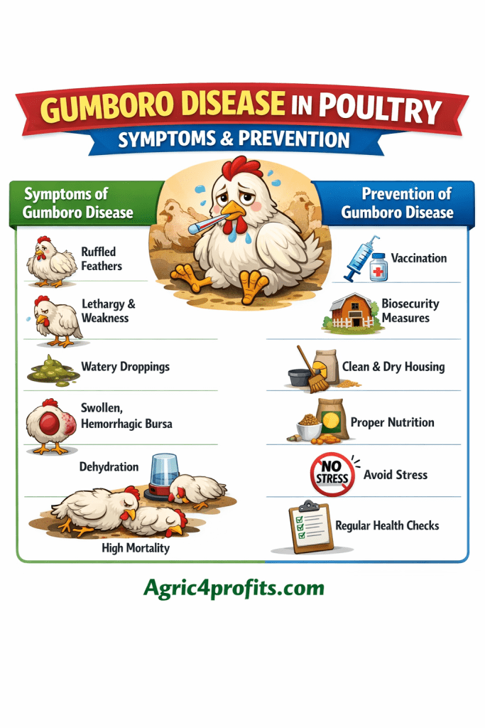 La Maladie de Gumboro chez les Volailles: Symptômes et Prévention