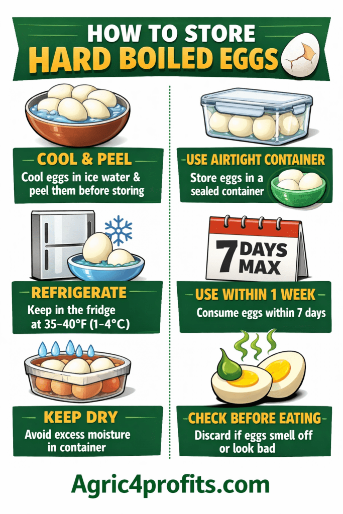 Comment Stocker des Œufs Durs
