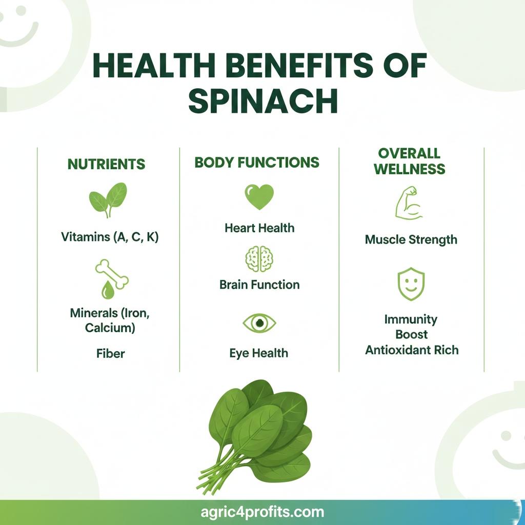 Health Benefits of Spinach