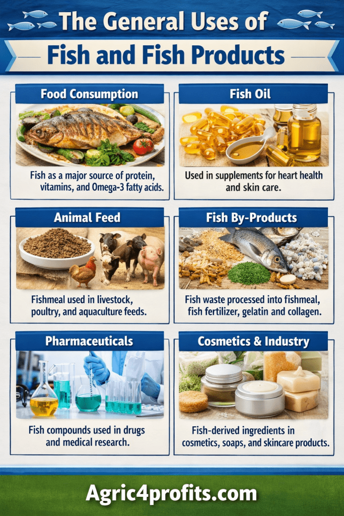 General Uses of Fish and Fish Products - Agric4Profits