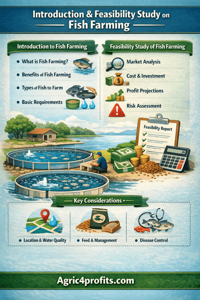 Introduction and Feasibility Study on Fish Farming - Agric4Profits