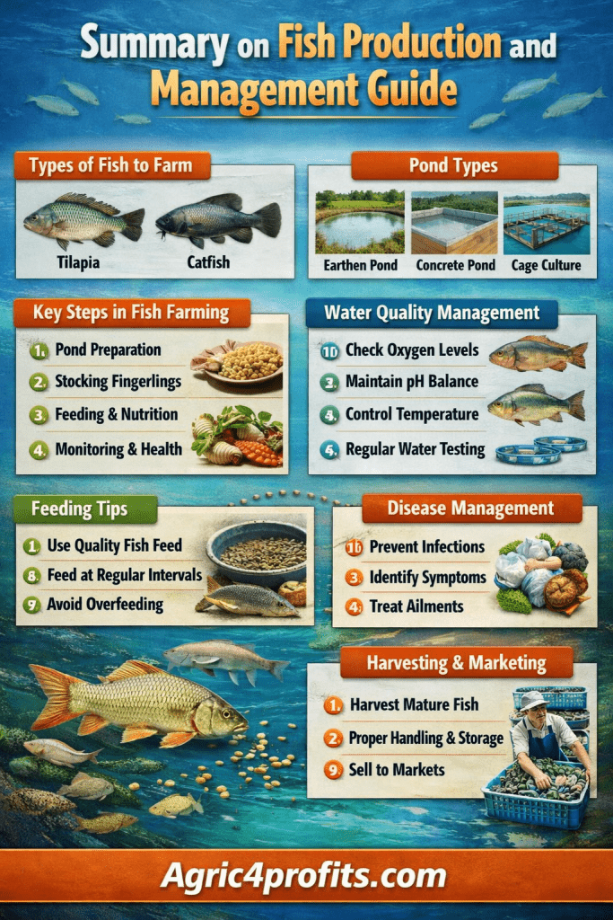 Fish Production and Management Guide - Agric4Profits