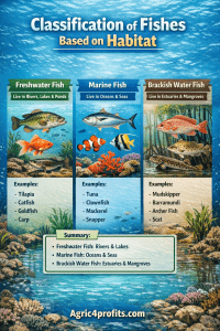 Classification Of Fish Based On Habitat - Agric4Profits