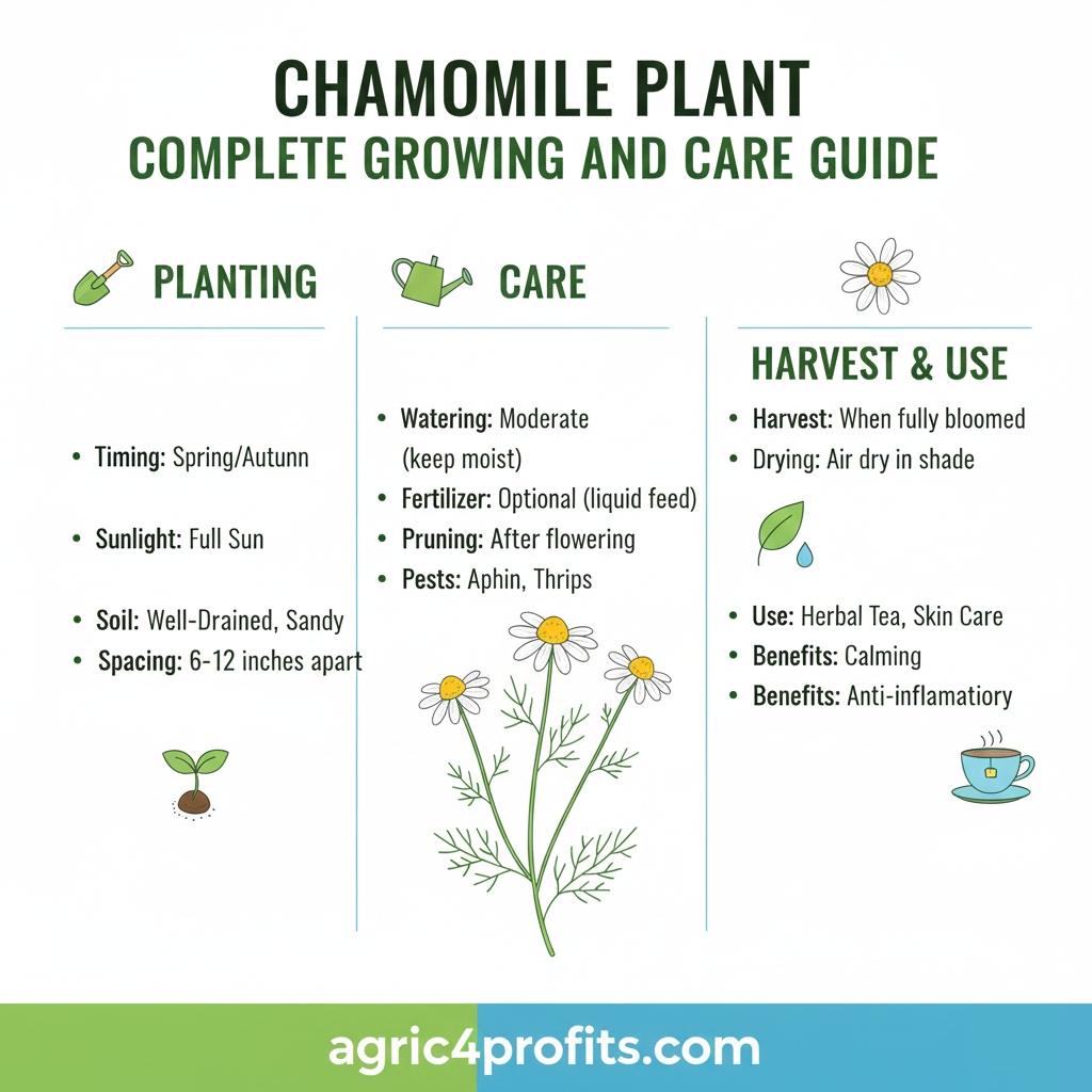 Chamomile Plant Complete Growing and Care Guide