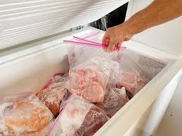 Freezing: Quickly lowering temperature to inhibit microbial growth and maintain freshness