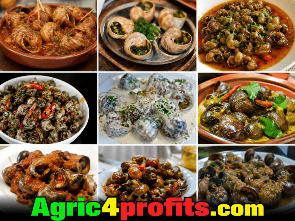 Cooked Snails Without Shell Nutritional and Health Benefits of Consuming Snails - Agric4Profits