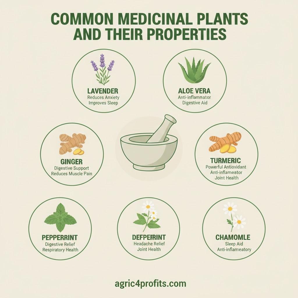 Commune de Plantes Médicinales et Leurs Propriétés: Un Guide de la Natures voies de Recours