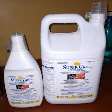 How often to apply Super Gro to crops