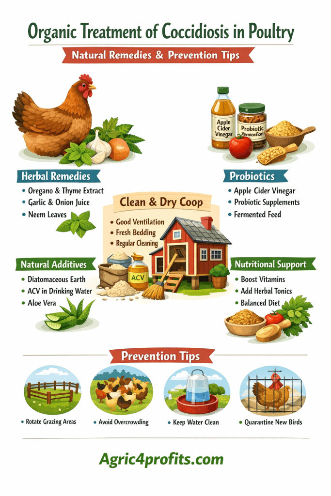 Biologiques de Traitement de la Coccidiose chez les Volailles: les Remèdes Naturels et Conseils de Prévention