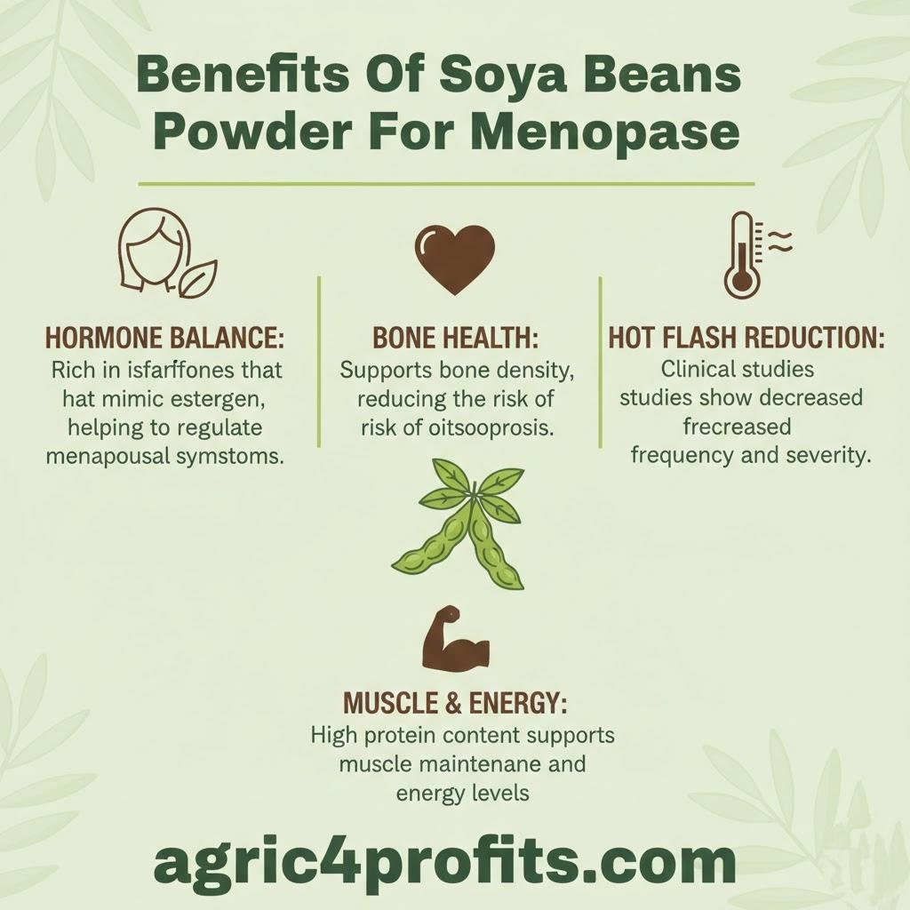 Benefits Of Soya Beans Powder For Menopause