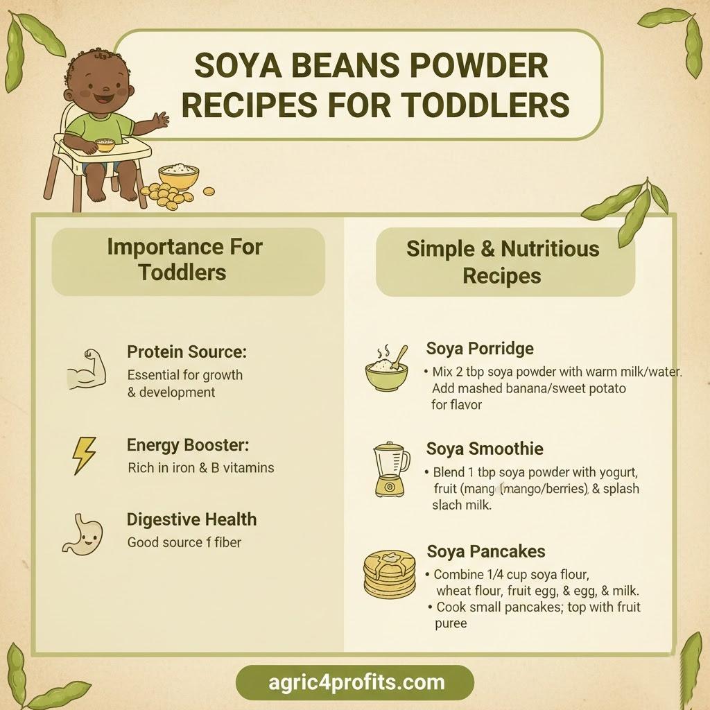 Les Fèves De Soja En Poudre Recettes Pour Les Tout-Petits