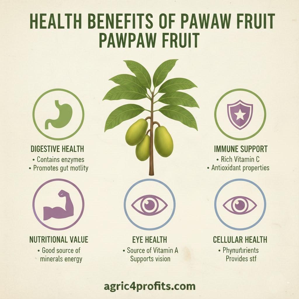 Health Benefits of Pawpaw Fruit
