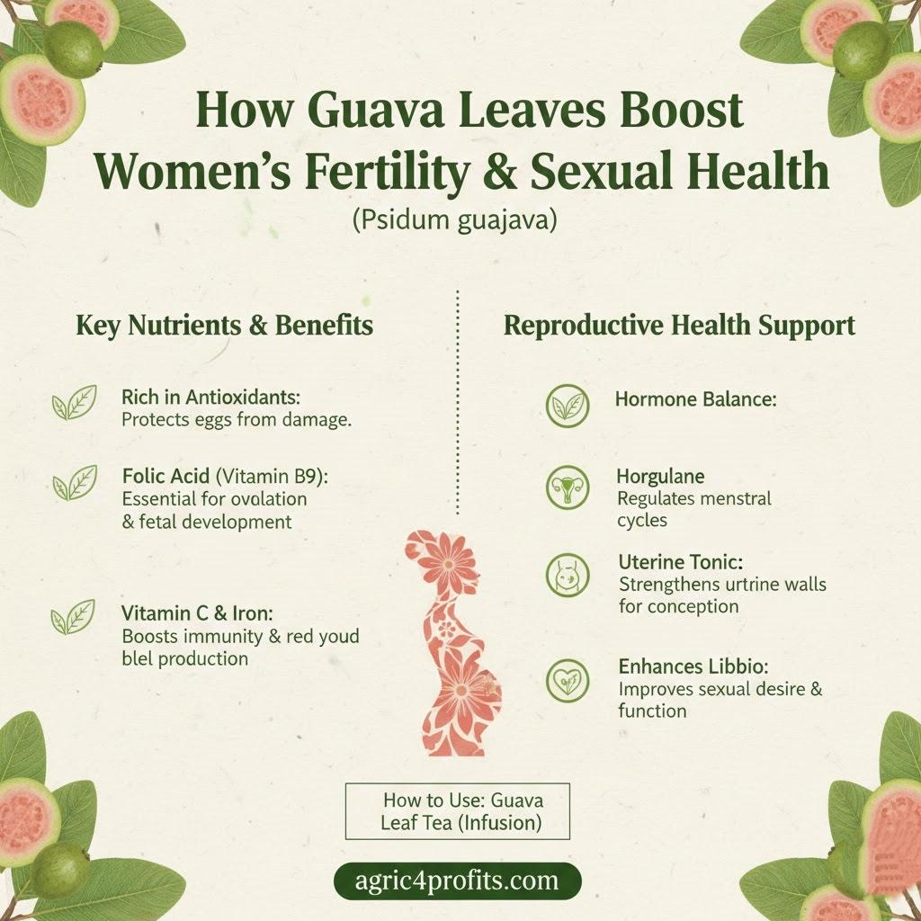 How Guava Leaves Boost Women's Fertility and Sexual Health