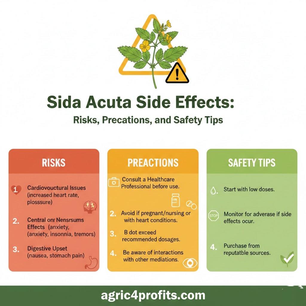 Sida Acuta Side Effects