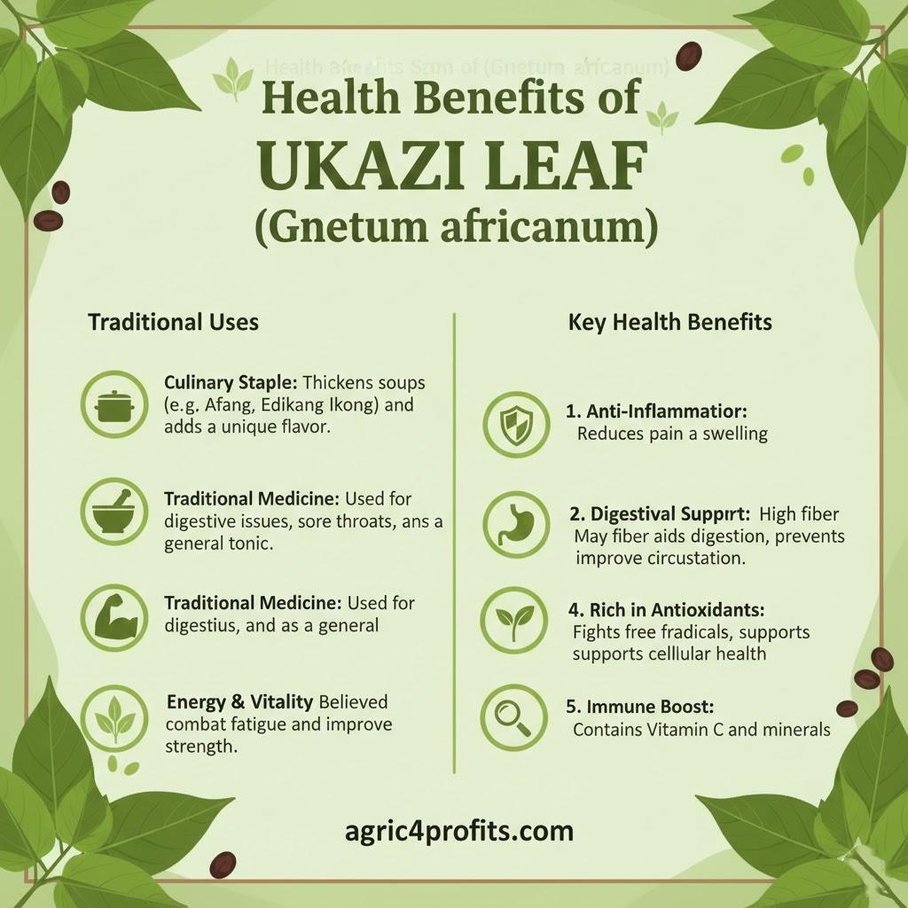 Health Benefits of Ukazi Leaf