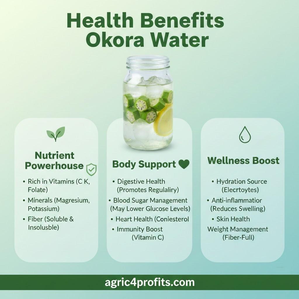 Health Benefits of Okro Water