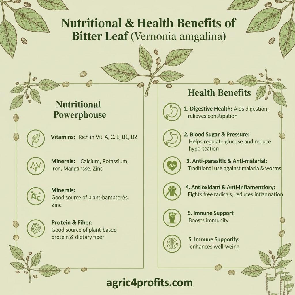 Nutritional and Health Benefits of Independent Leaf (Vernonia amygdalina)