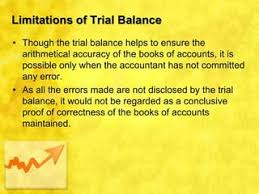 Limitation and Common Errors of Agricultural Trial Balance