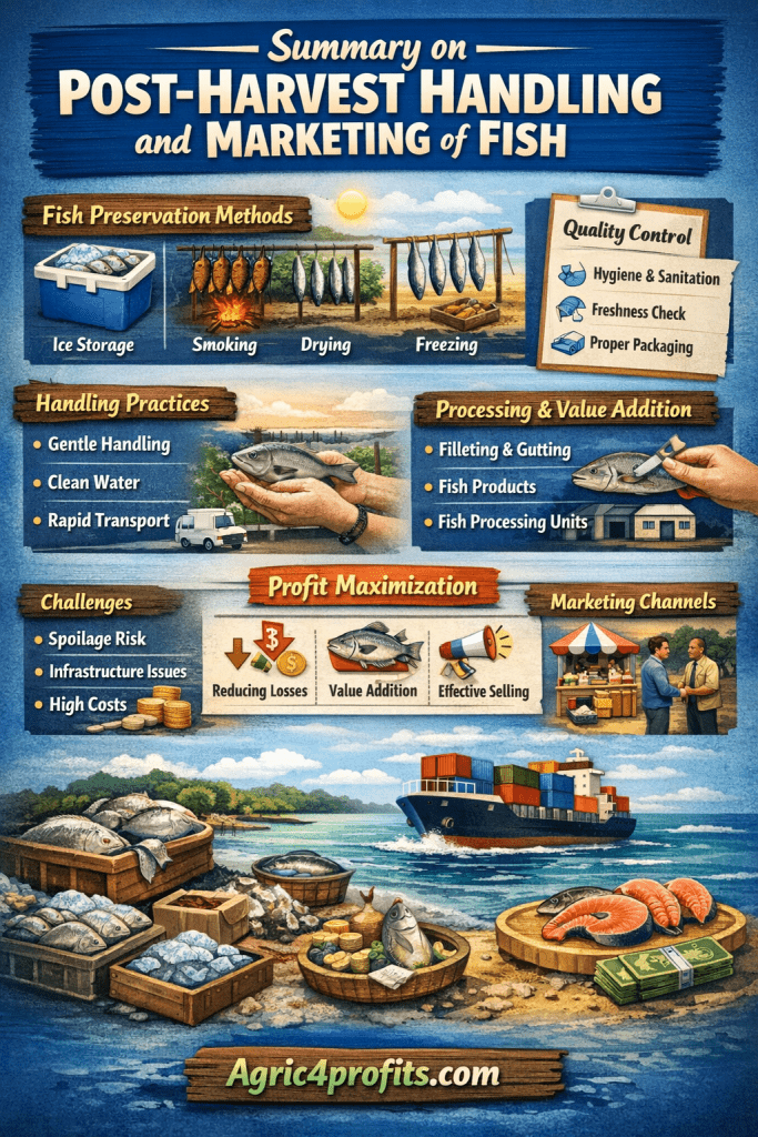 Post-Harvest Handling and Marketing of Fish - Agric4Profits