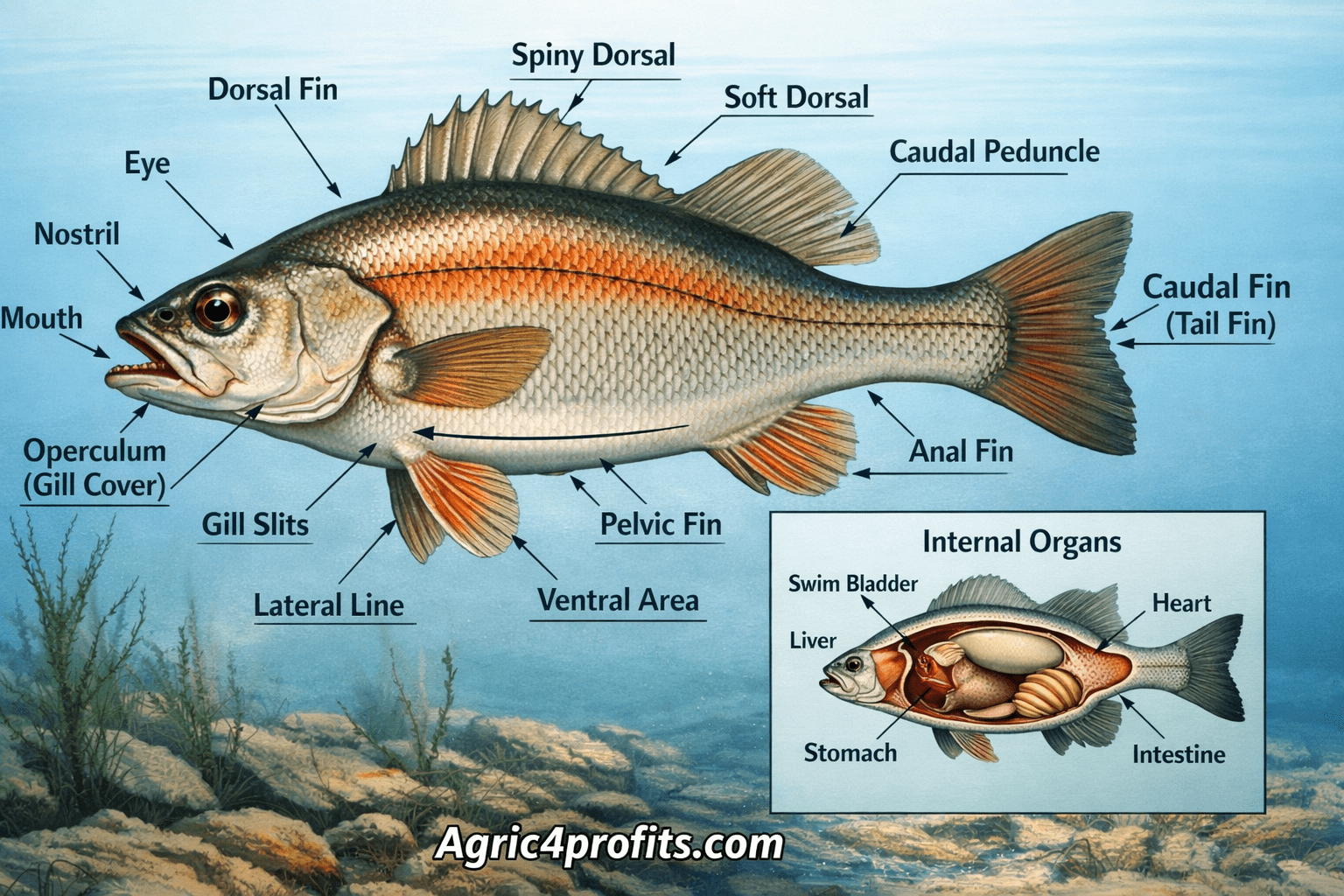Overview of Morphology and Basic Structure of Fishes - Agric4Profits