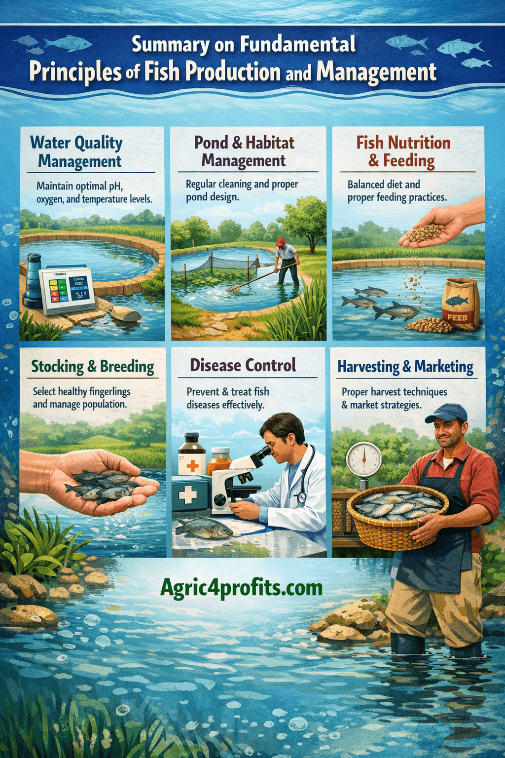 Fundamental Principles of Fish Production and Management - Agric4Profits