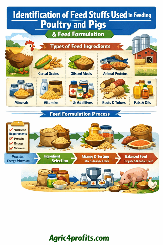 Identification of Feed Stuffs Used in Feeding Poultry and Pigs and Feed ...